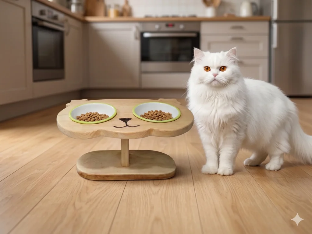 comederos para gatos disponibles en varios colores y modelos en Agroaguakt