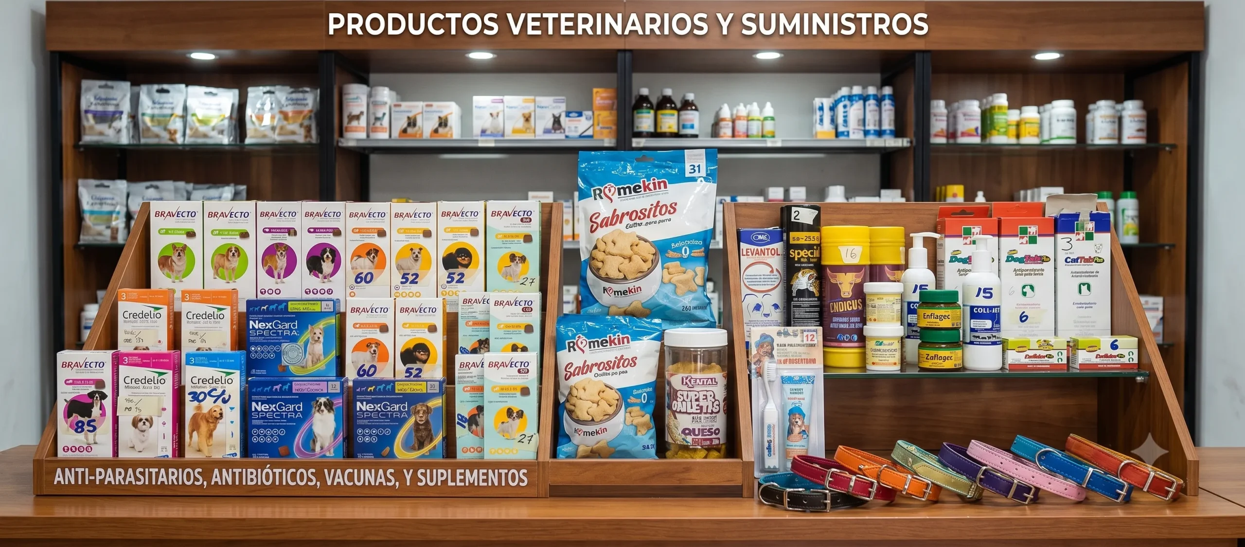 seleccion de productos veterinarios disponibles en la sede cc daymar guatire